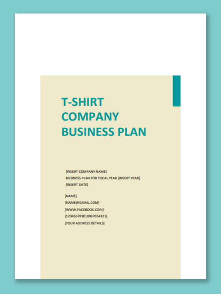 business plan tour operator pdf